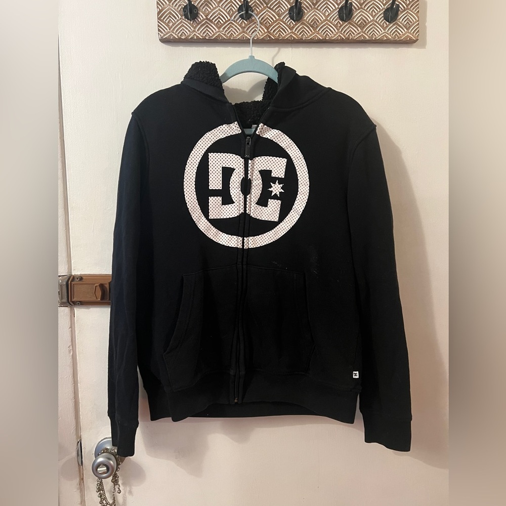 DC zip up hoodie